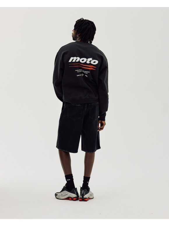 Bareen - Bareen OVERSIZED CREWNECK MOTO