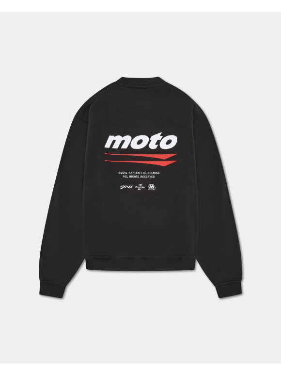Bareen - Bareen OVERSIZED CREWNECK MOTO