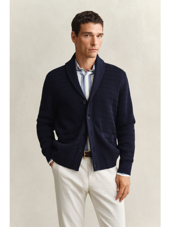 Gant - Gant MINI CABLE SHAWL COLLAR