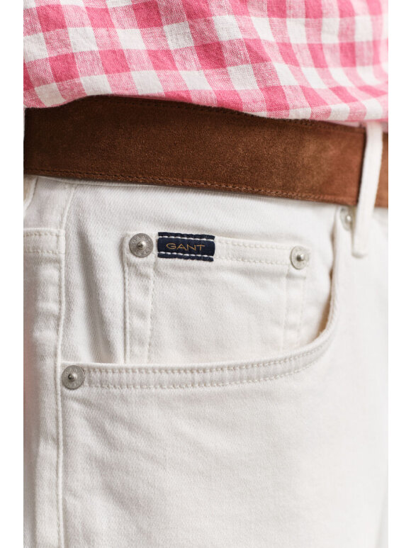 Gant - Gant REG WHITE JEANS