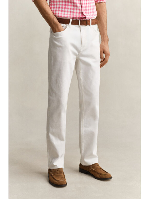 Gant - Gant REG WHITE JEANS