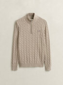 Gant - Gant COTTON CABLE HALF ZIP Gant - Gant COTTON CABLE HALF ZIP