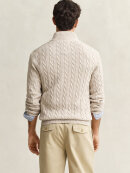 Gant - Gant COTTON CABLE HALF ZIP Gant - Gant COTTON CABLE HALF ZIP