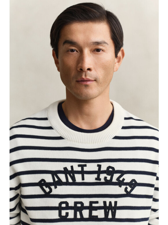 Gant - Gant BRETON STRIPE GRAPHIC C-N