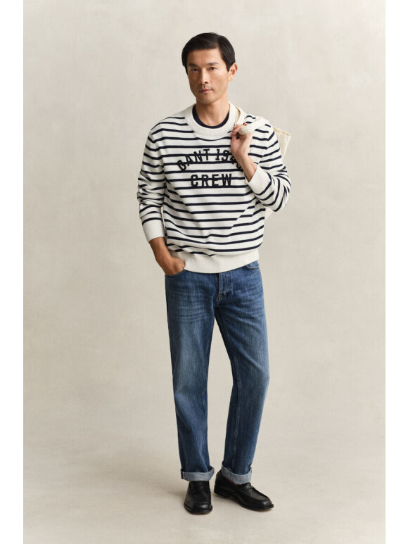 Gant - Gant BRETON STRIPE GRAPHIC C-N
