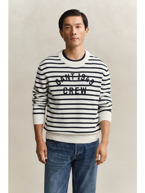Gant - Gant BRETON STRIPE GRAPHIC C-N
