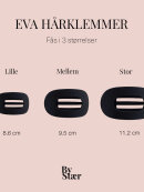By Stær - By Stær EVA HÅRKLEMME - MELLEM By Stær - By Stær EVA HÅRKLEMME - MELLEM