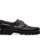 Timberland herre - Timberland Boat shoe black