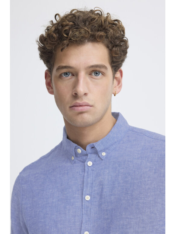 CASUAL FRIDAY - Casual friday SS LINEN SHIRT
