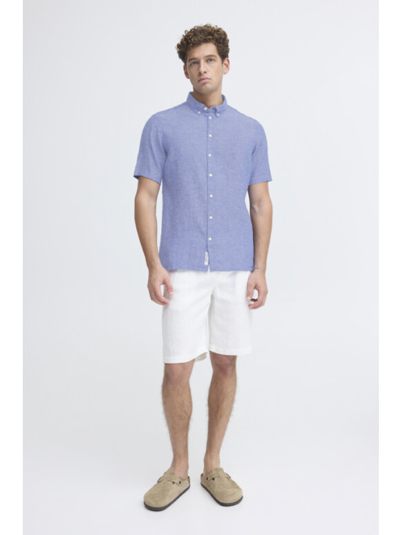CASUAL FRIDAY - Casual friday SS LINEN SHIRT