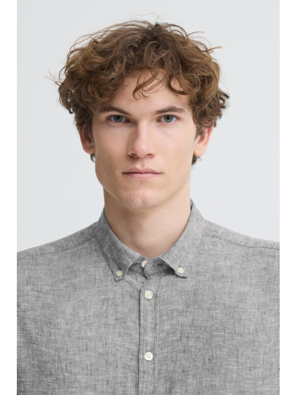 CASUAL FRIDAY - Casual friday SS LINEN SHIRT