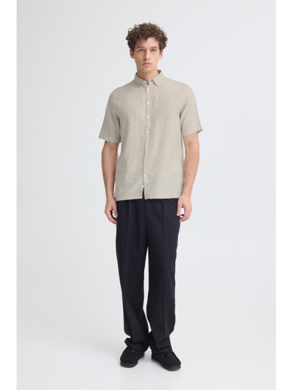 CASUAL FRIDAY - Casual friday SS LINEN SHIRT