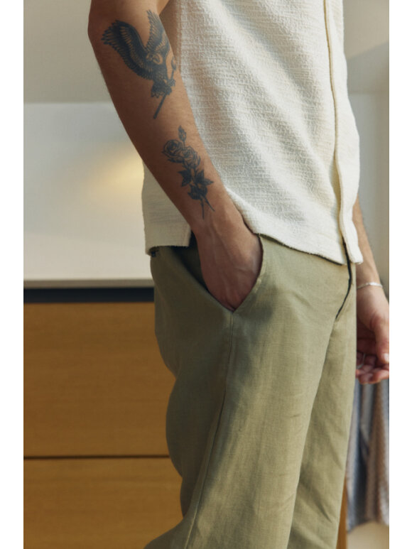 CASUAL FRIDAY - Casual Friday 100% LINEN PANT