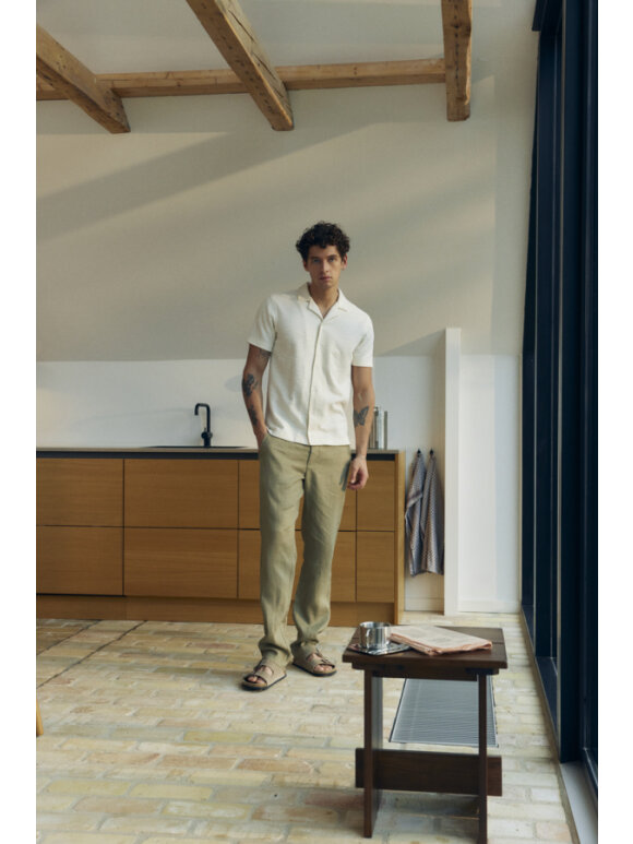CASUAL FRIDAY - Casual Friday 100% LINEN PANT