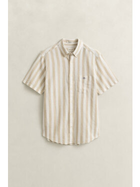 Gant - Gant REG COTTON LINEN STRIPE