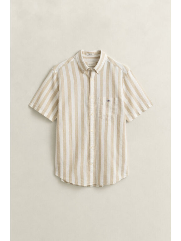 Gant - Gant REG COTTON LINEN STRIPE