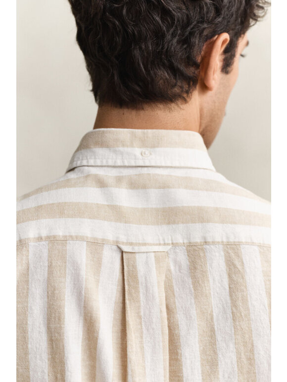 Gant - Gant REG COTTON LINEN STRIPE