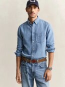 Gant - Gant COTTON LINEN INDIGO SHIRT Gant - Gant COTTON LINEN INDIGO SHIRT