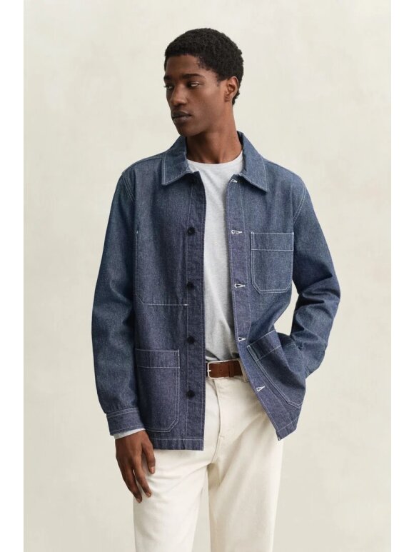 Gant - Gant CHAMBRAY OVERSHIRT