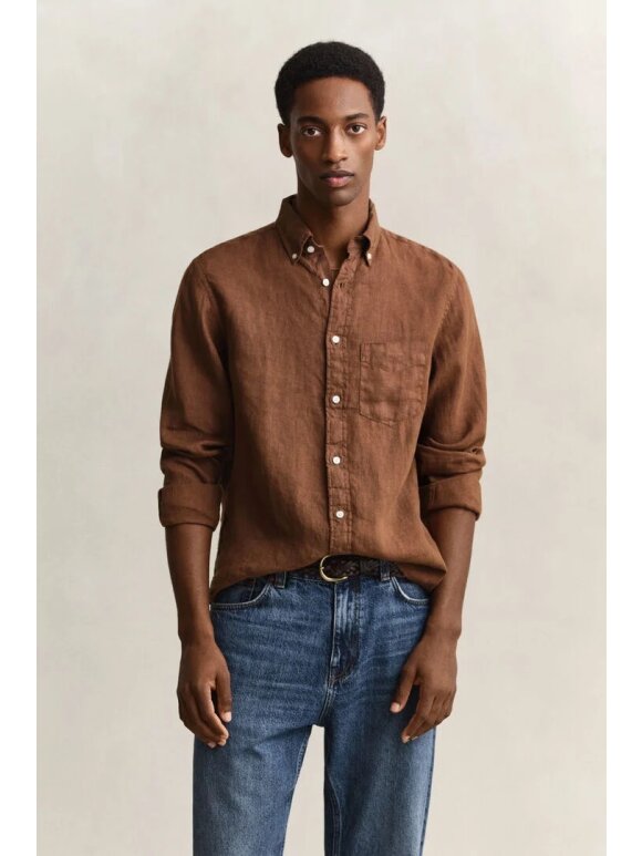 Gant - Gant GMNT DYED LINEN SHIRT