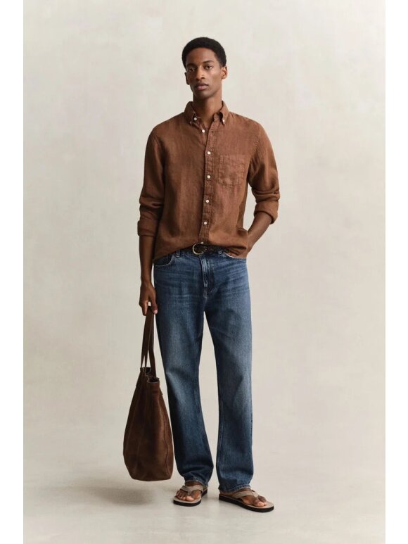 Gant - Gant GMNT DYED LINEN SHIRT