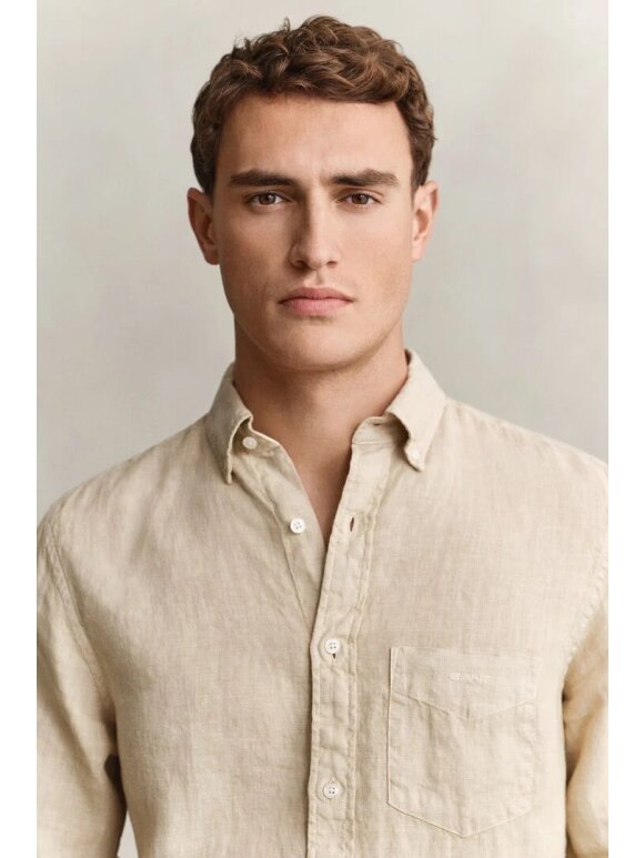 Gant - Gant GMNT DYED LINEN SHIRT