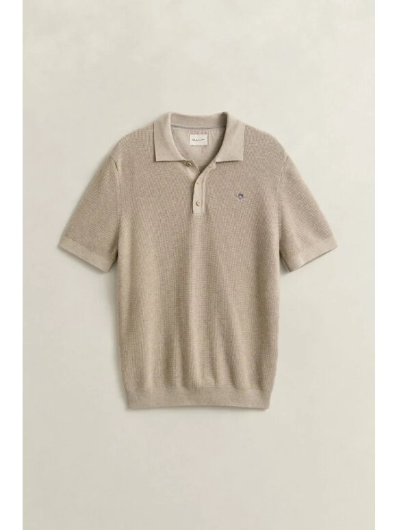 Gant - Gant MICRO TEXTURED COTTON SS