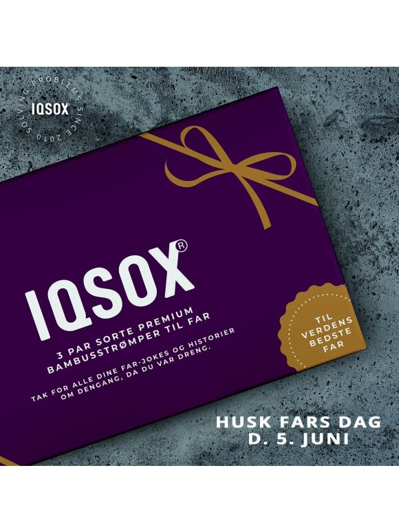 Strømpekompaniet - Gaveæske til far fra IQ SOX