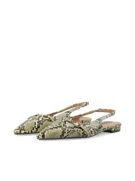 Bianco - BIABARI Pointy Flat Slingback