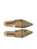 Bianco - BIABARI Pointy Flat Slingback Bianco - BIABARI Pointy Flat Slingback