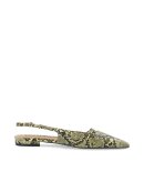 Bianco - BIABARI Pointy Flat Slingback Bianco - BIABARI Pointy Flat Slingback