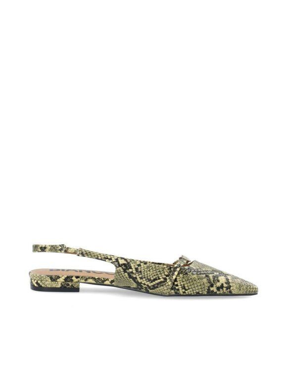 Bianco - BIABARI Pointy Flat Slingback
