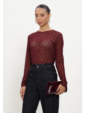 Mos Mosh - MOS MOSH MMLoretta Mono Mesh Blouse