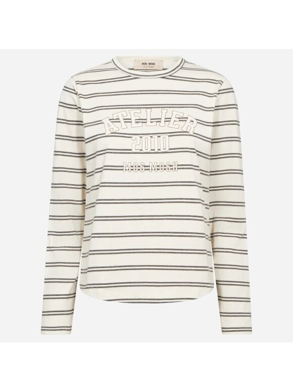 Mos Mosh - MOS MOSH MMCamp O-LS Stripe Tee