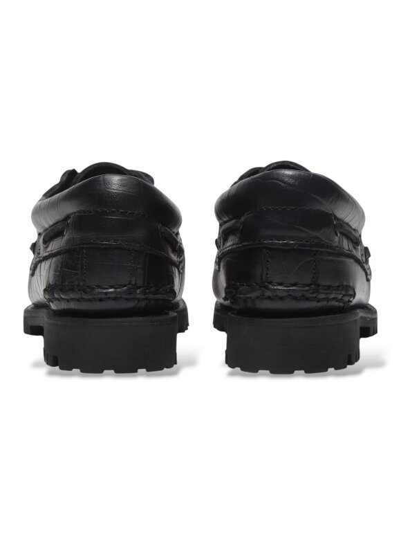 Timberland Dame - Timberland BOAT SHOE BLACK