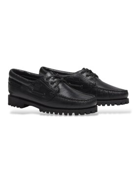 Timberland Dame - Timberland BOAT SHOE BLACK
