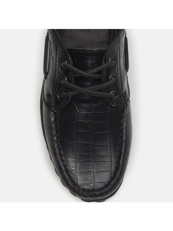 Timberland Dame - Timberland BOAT SHOE BLACK