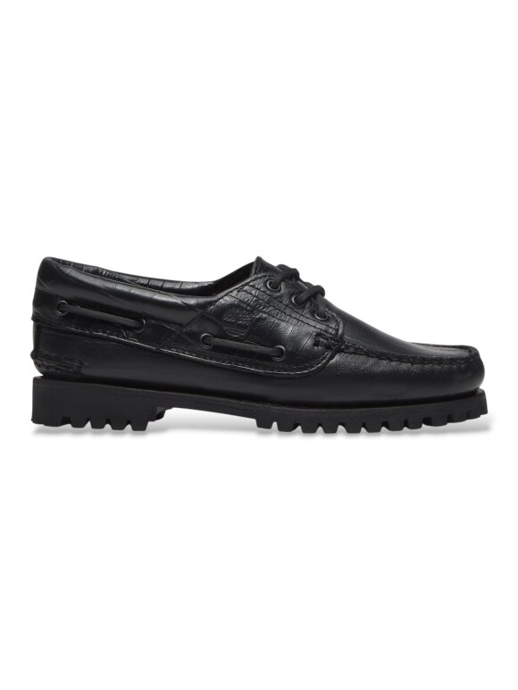 Timberland Dame - Timberland BOAT SHOE BLACK