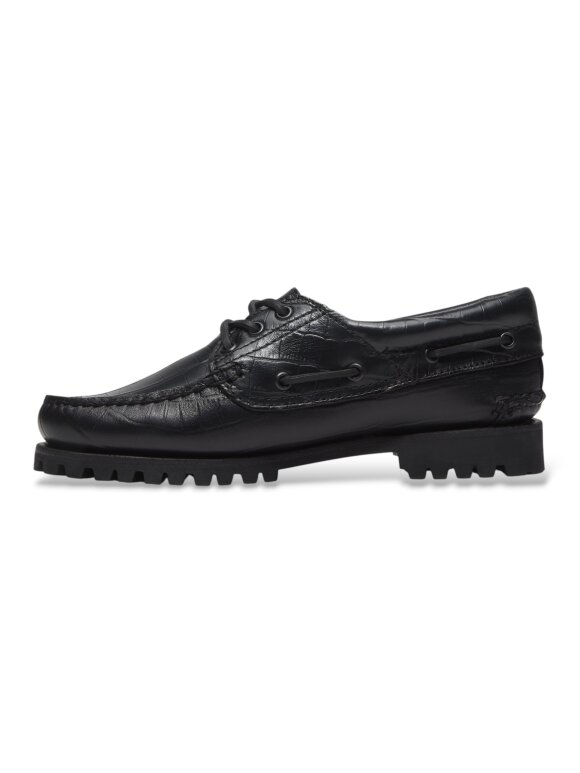 Timberland Dame - Timberland BOAT SHOE BLACK