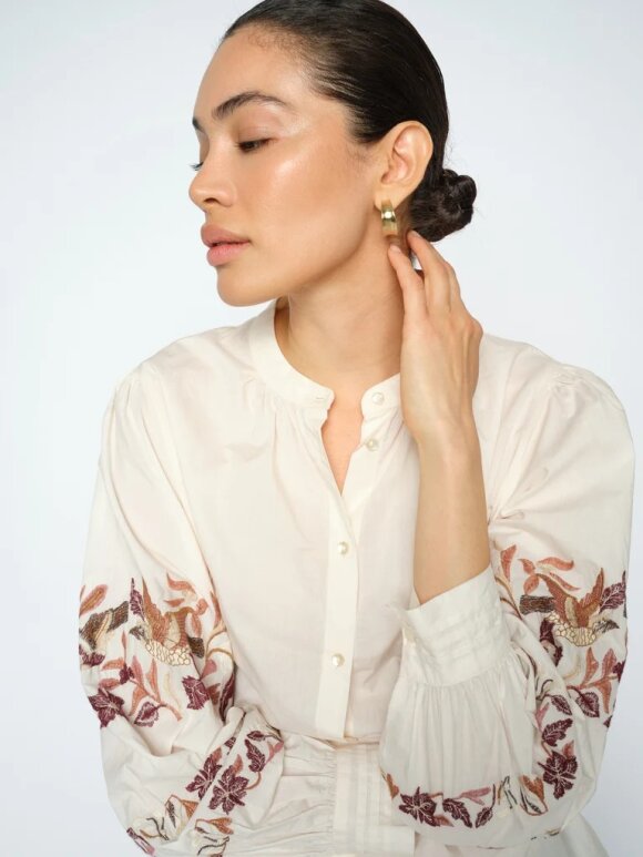 Mos Mosh - MMNotto Embroid Shirt