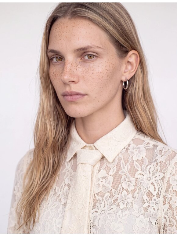 Mos Mosh - MMKether Lace Tie Shirt