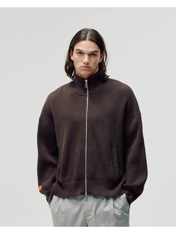 Bareen - Bareen Oversized full zip knit