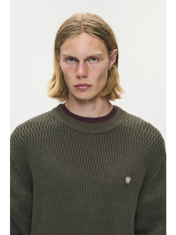 Double A by Wood Wood - Wood wood WWKamper crew neck