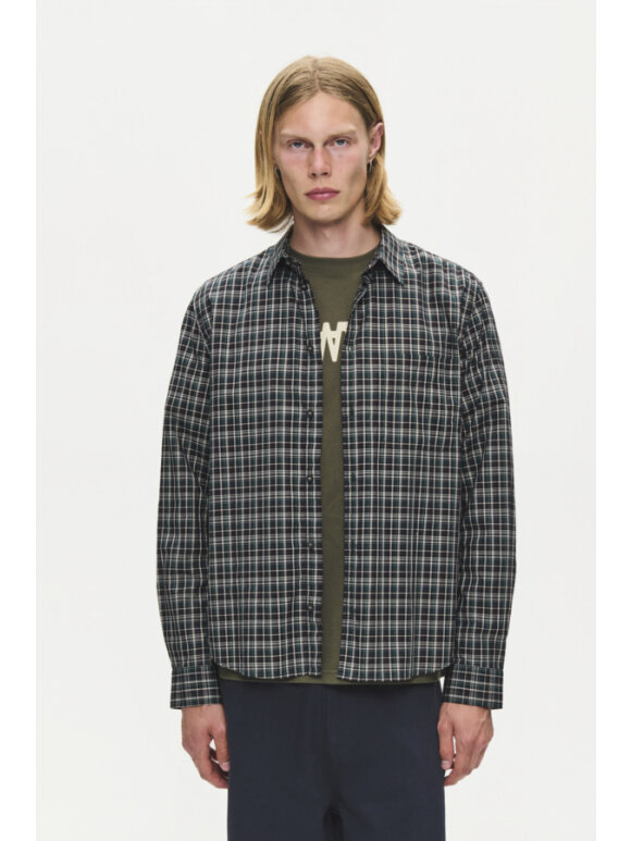 Double A by Wood Wood - wood wood WWAdrian ch shirt