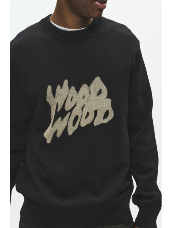 Double A by Wood Wood - wood wood WWCloud crew neck