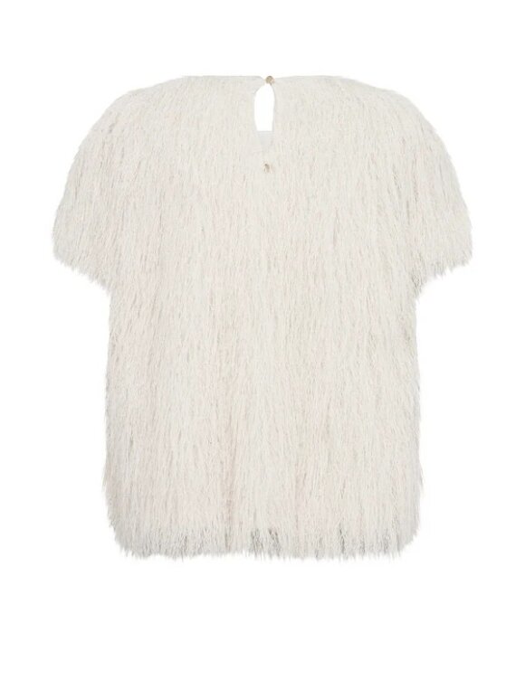 Mos Mosh - MMBrim O-SS Faux Fur Tee
