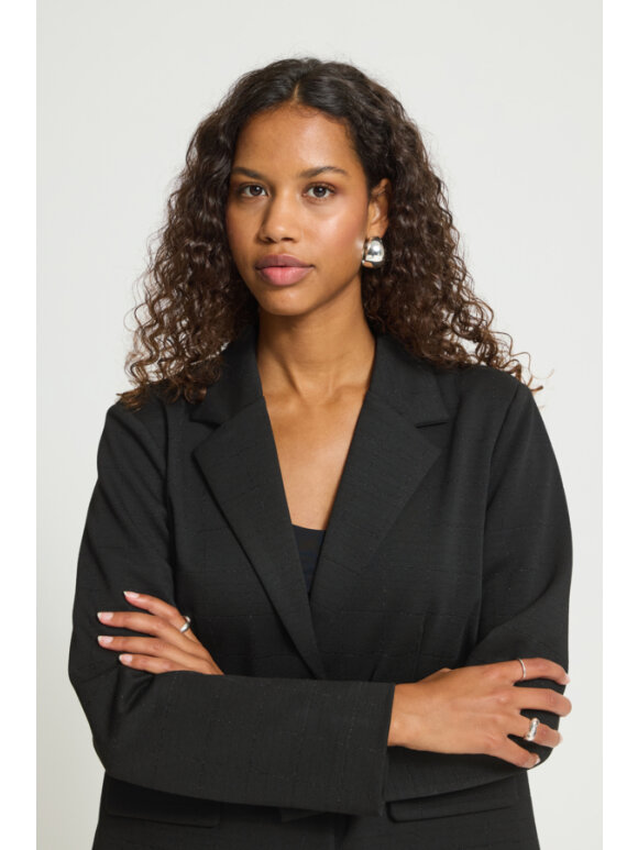 ICHI - IHKATE SPARKELLY OVERSIZE BL