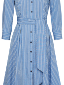 Tommy Hilfiger Dame - Y/D COT SHIRT MIDI DRESS