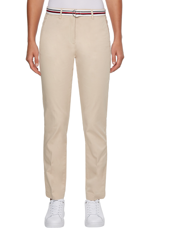 Tommy Hilfiger Dame - CO TENCEL CHINO SLIM