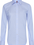 Tommy Hilfiger Dame - COTTON CLIP DOT REGULAR SHIRT